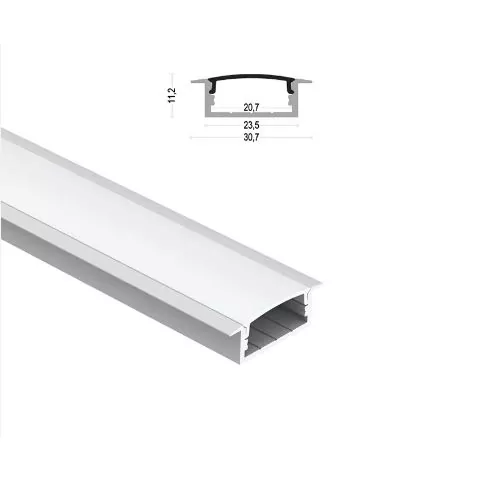 Quid est LED rectangulum Aluminium Profile essentiale ad habena lux Installations?